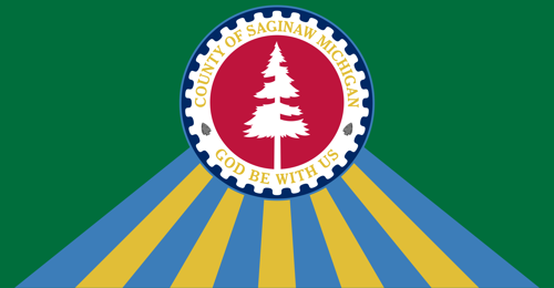 Saginaw County Flag